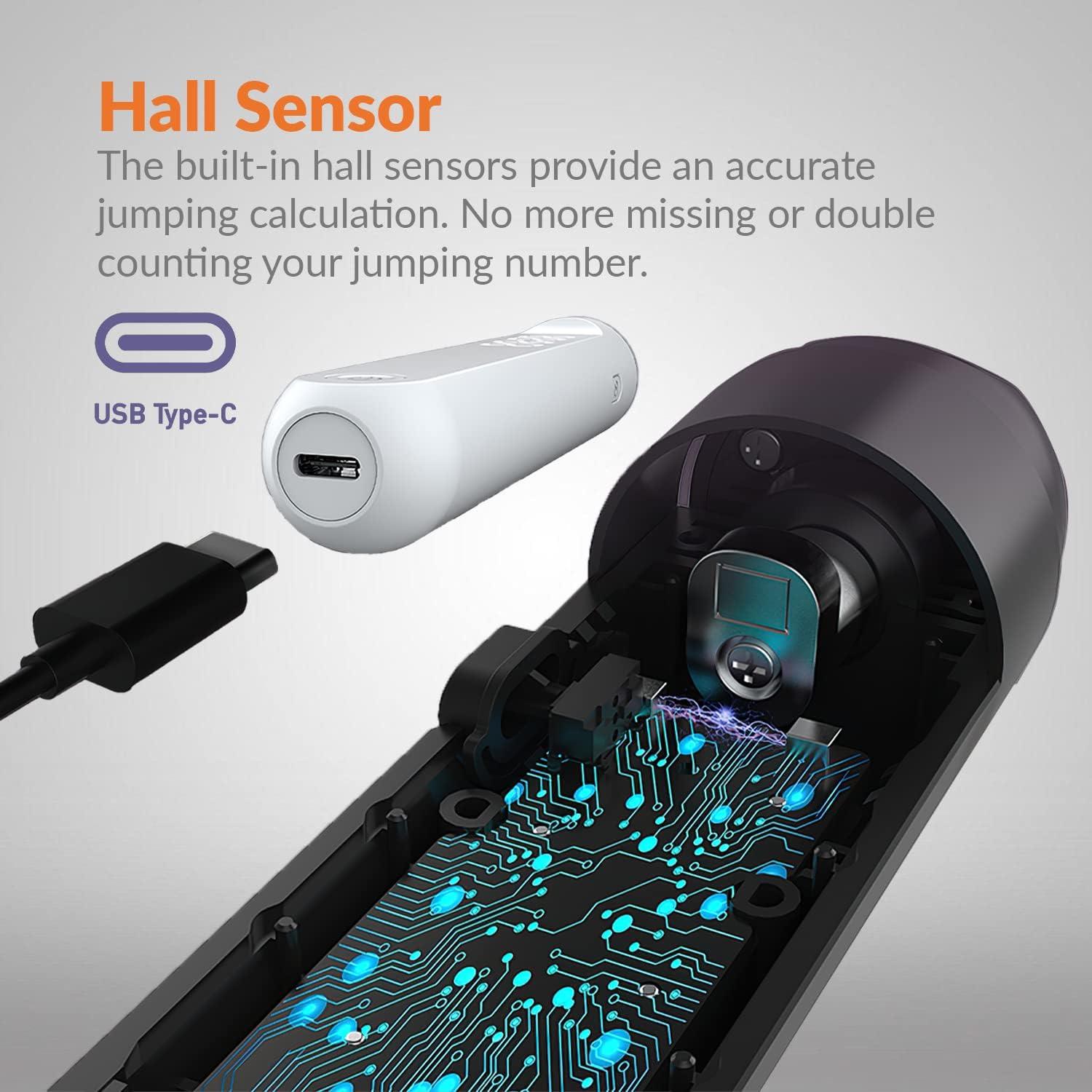 Cuerda de Salto Inteligente Osprey Ajustable con Conteo