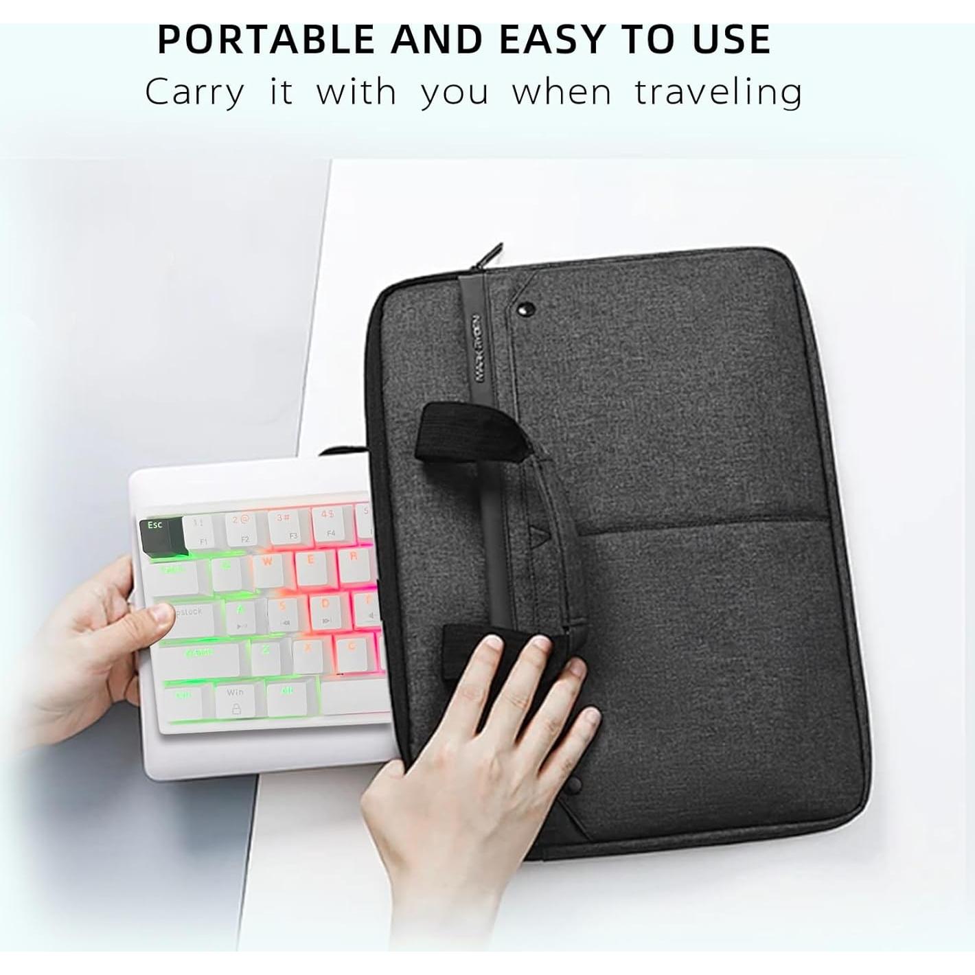 Teclado Mecánico ONE-UP 60% RGB 61 Teclas Interruptores Azules