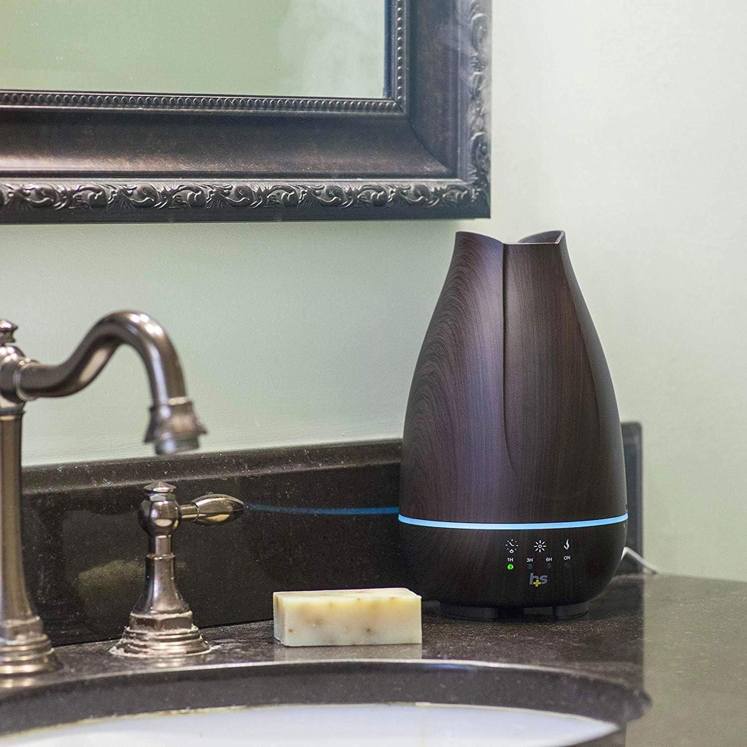 Difusor de Aceite Esencial HealthSmart 500ml, 2 Unidades