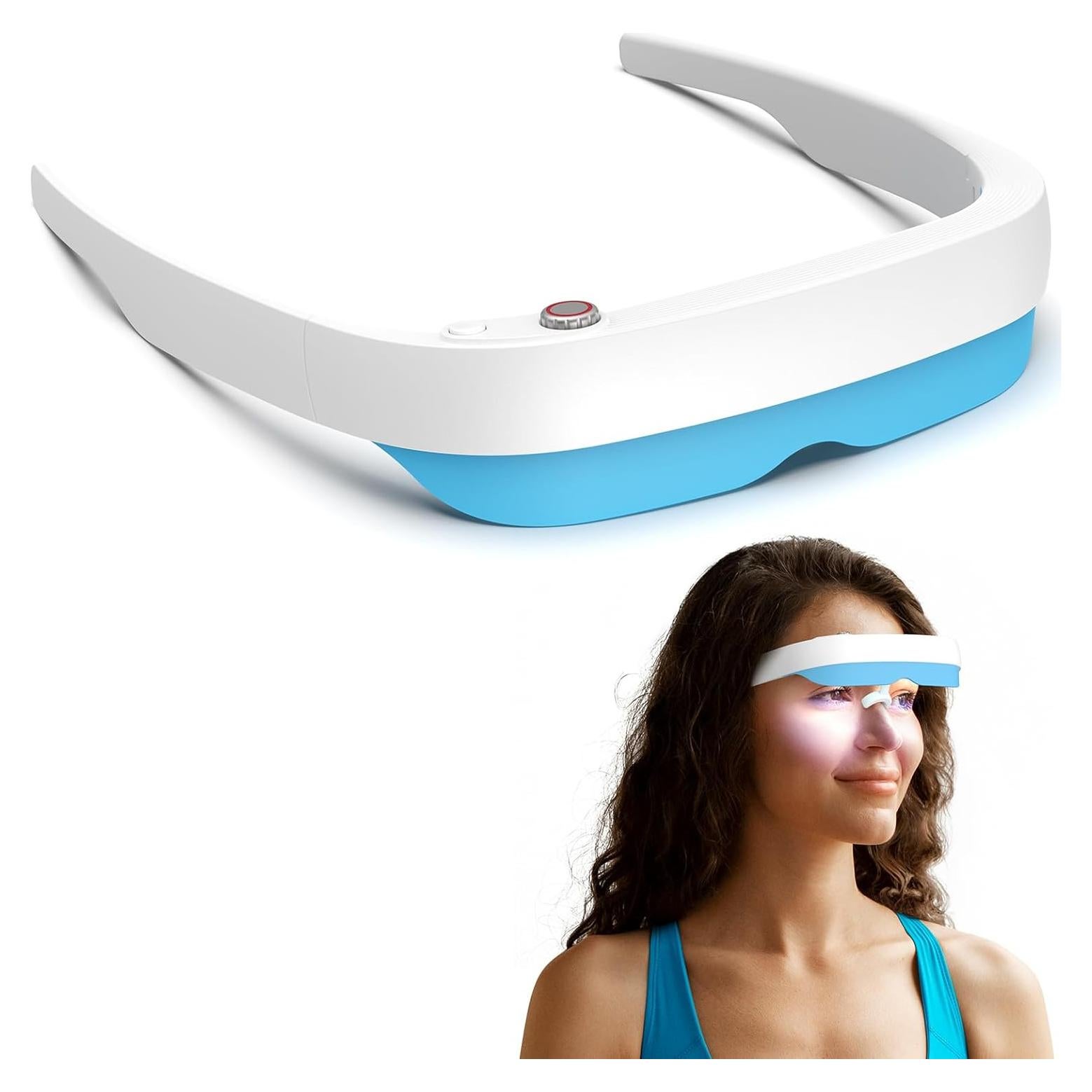 Gafas de Terapia de Luz VanBoLon 12.7x20.3cm Brillo Ajustable