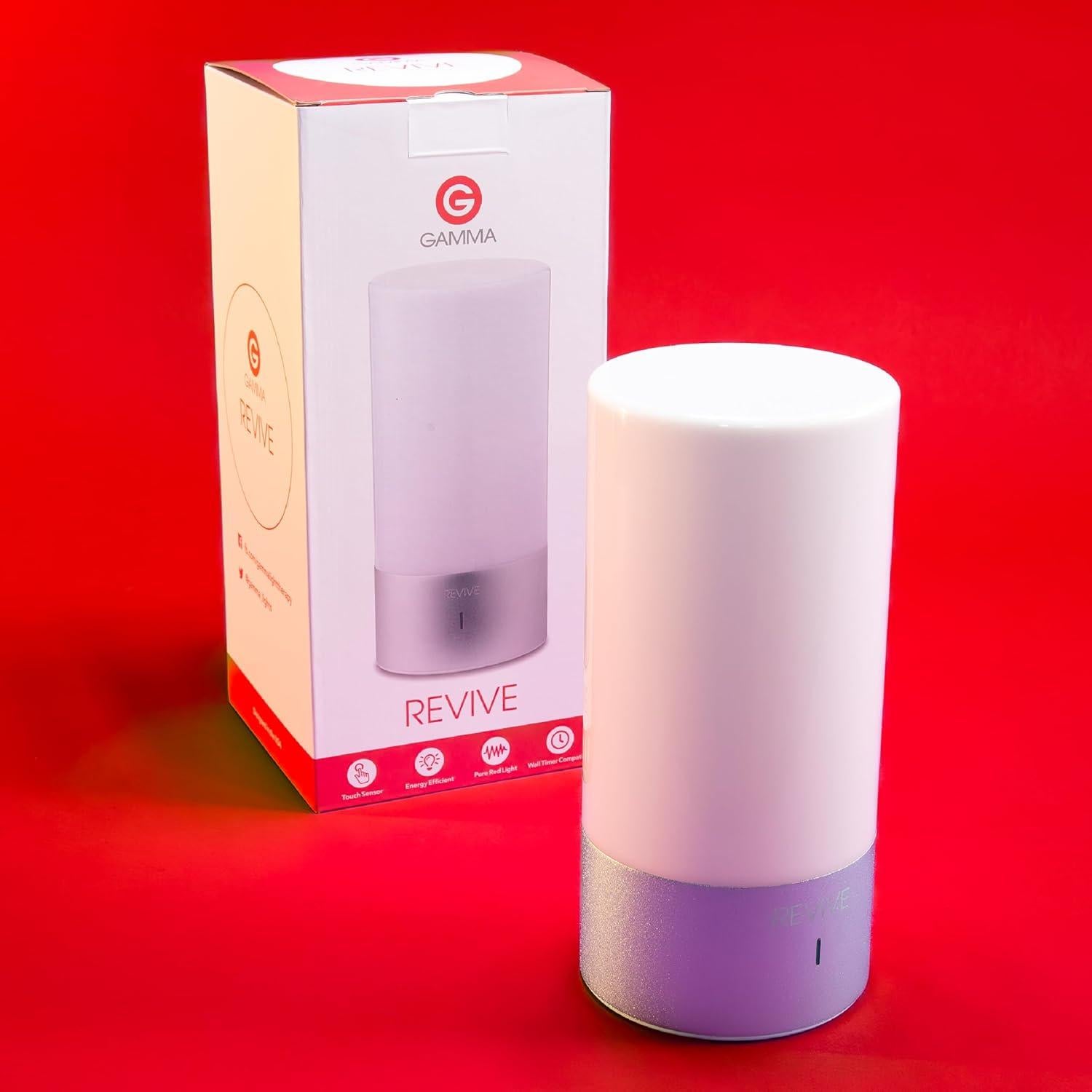 Lámpara de luz roja Gamma Revive 670nm para dormir