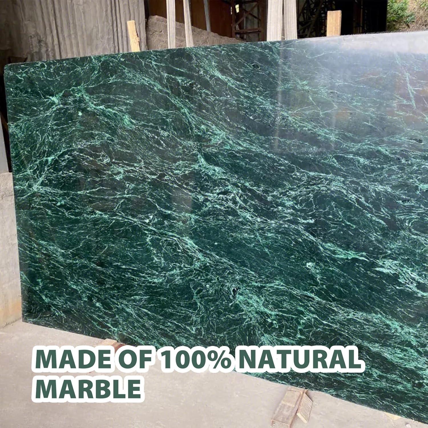 Soporte de Incienso de Mármol Verde Indio Koville - Elegante y Práctico