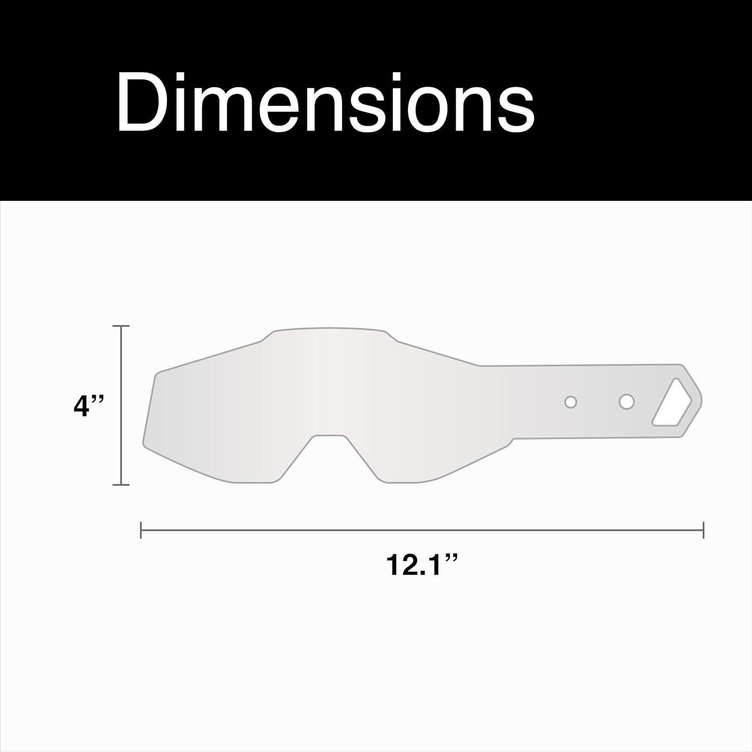 Laminados Tear-Offs 100% Armega 2x7 Paquete 36.2x11.6 cm