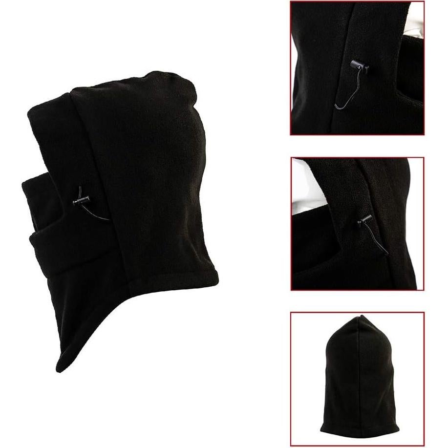 Máscara Balaclava YQXCC Unisex Ajustable Invierno 2 Pcs