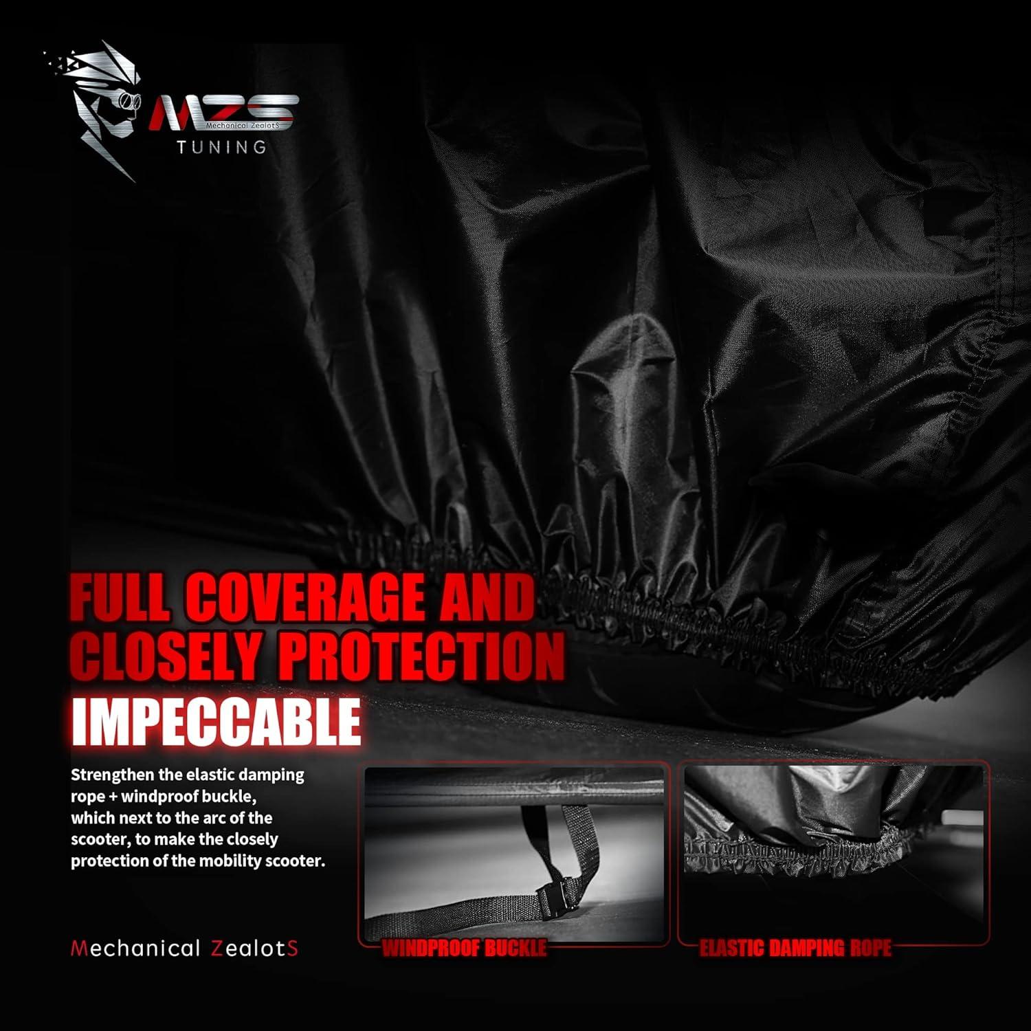 Cubierta Impermeable MZS para Scooter de Movilidad 48"