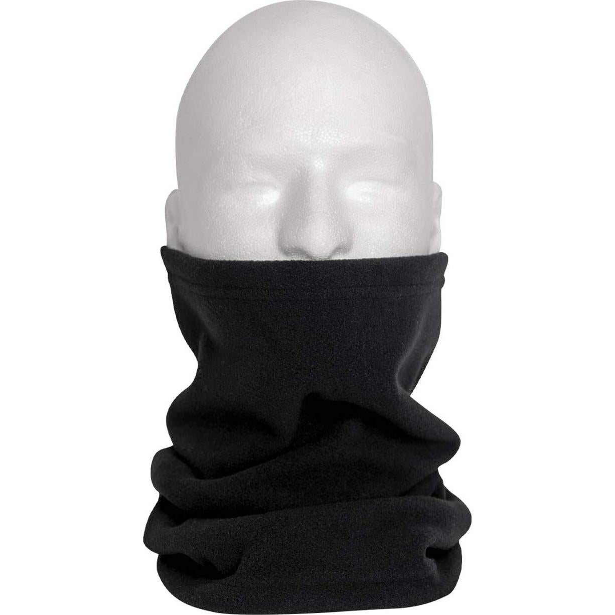 Calentador de Cuello Forro Polar Rothco Negro 27.94x38.1 cm
