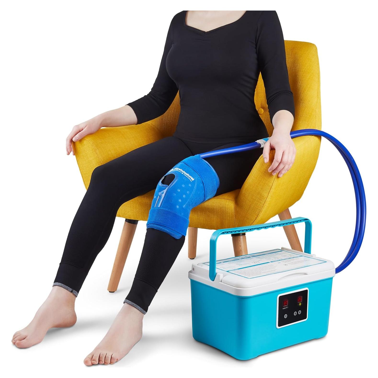 Máquina de Terapia Fría PhysioNatural - Alivio Dolor Rodilla