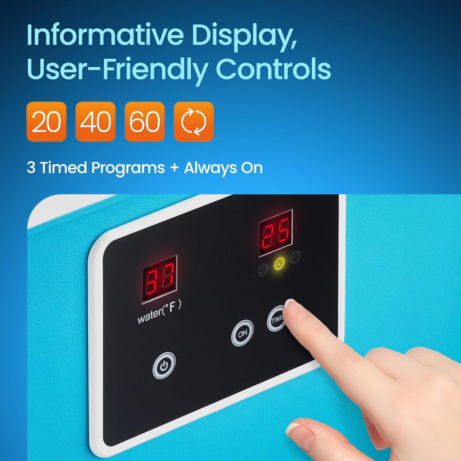 Máquina de Terapia Fría PhysioNatural - Alivio Dolor Rodilla