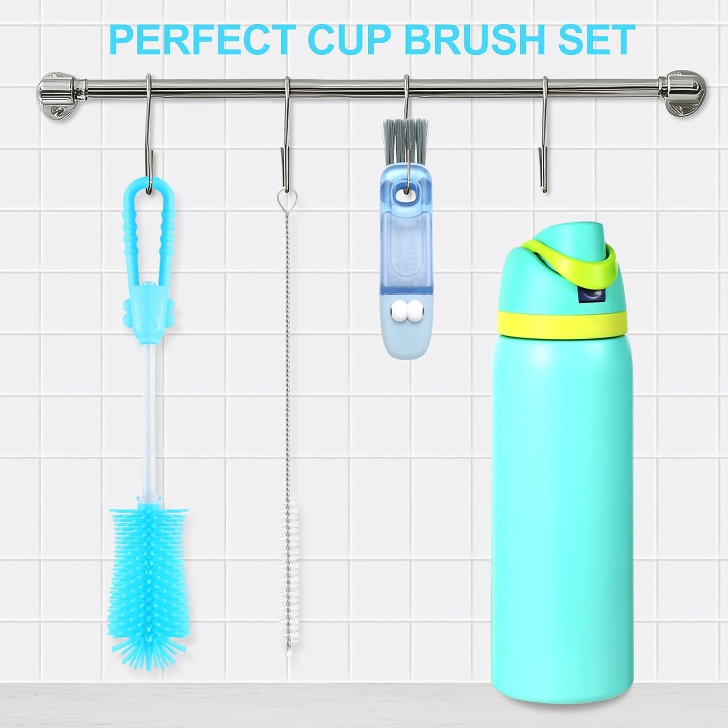 Kit de limpieza 3 en 1 XZESH para botellas Owala 33cm 28cm