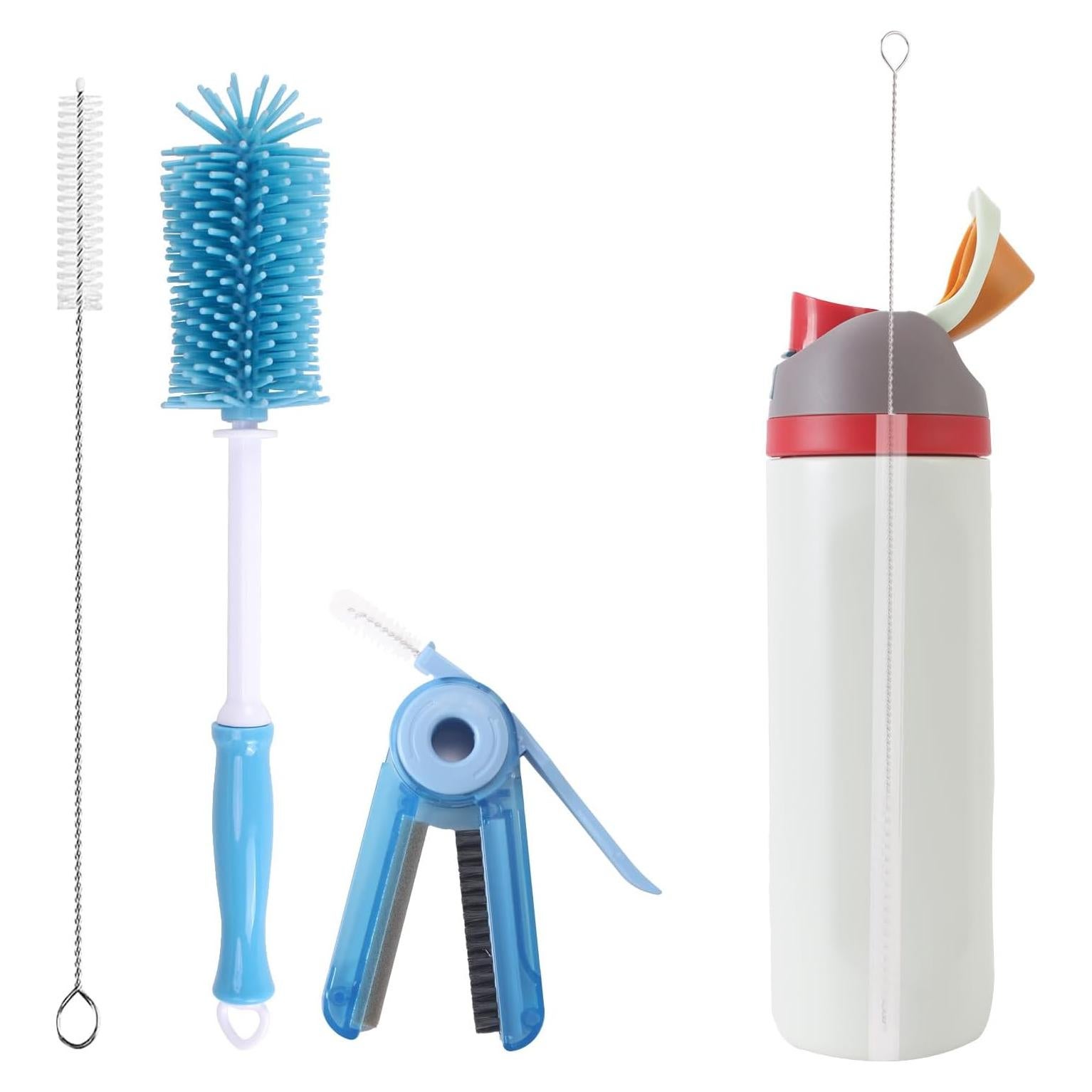 Kit de limpieza Owala 3 en 1 - Cepillos para botellas y popotes