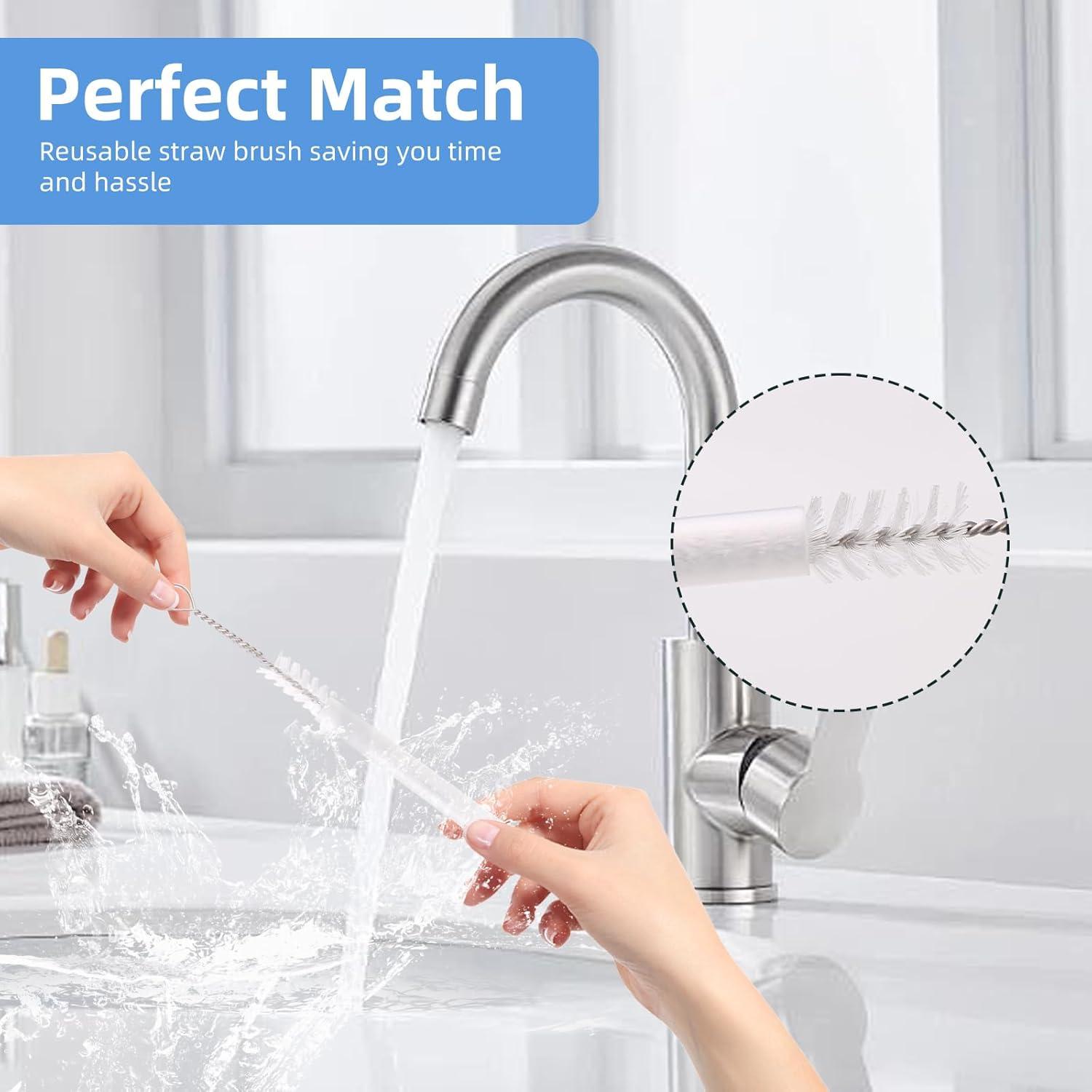 Kit de limpieza Owala 3 en 1 - Cepillos para botellas y popotes