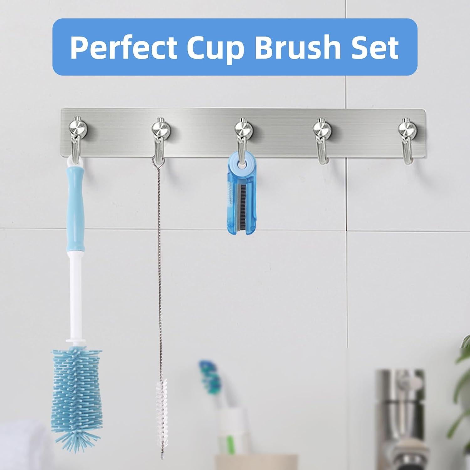 Kit de limpieza Owala 3 en 1 - Cepillos para botellas y popotes