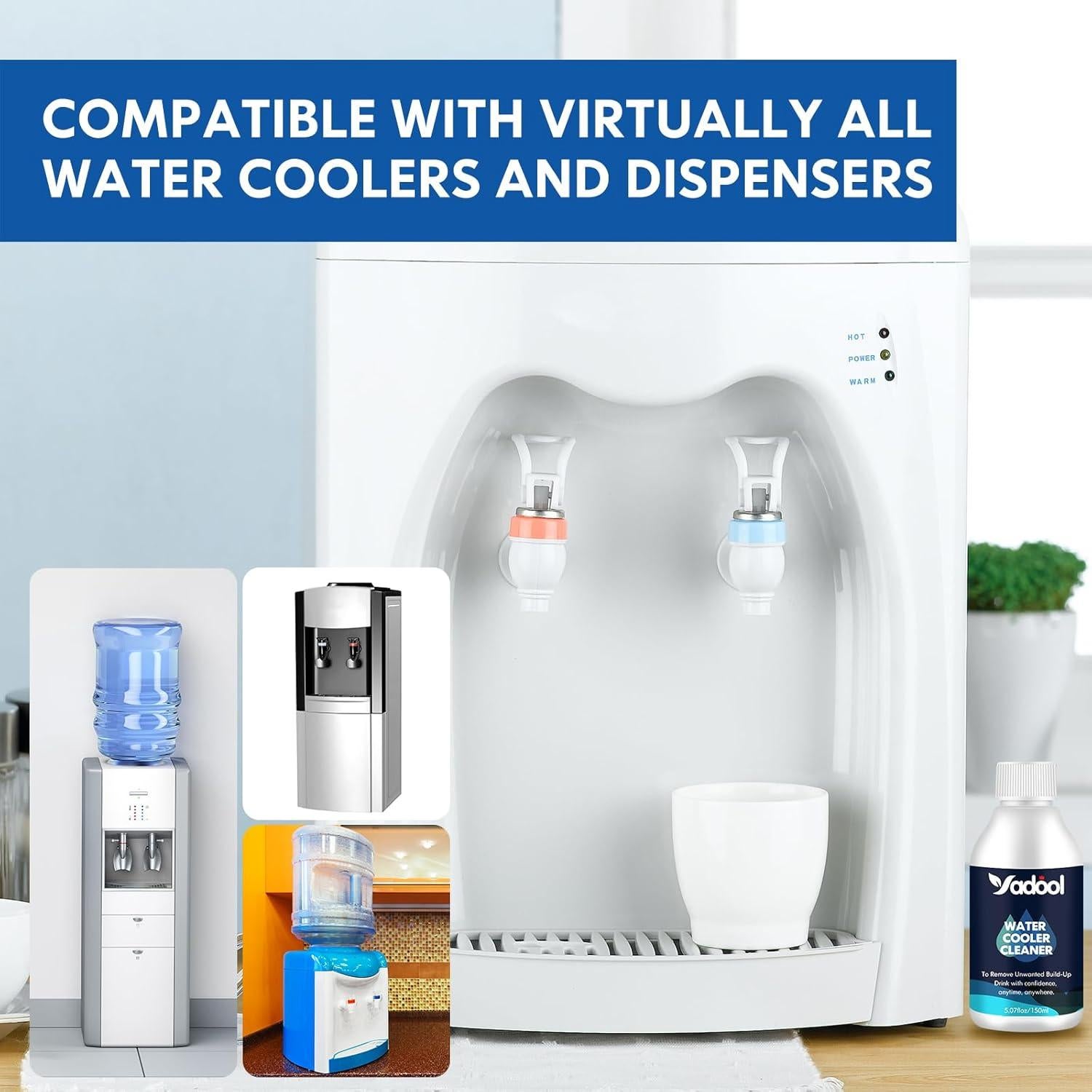 Kit de Limpieza para Enfriador de Agua Yadool 150 ml Ecológico