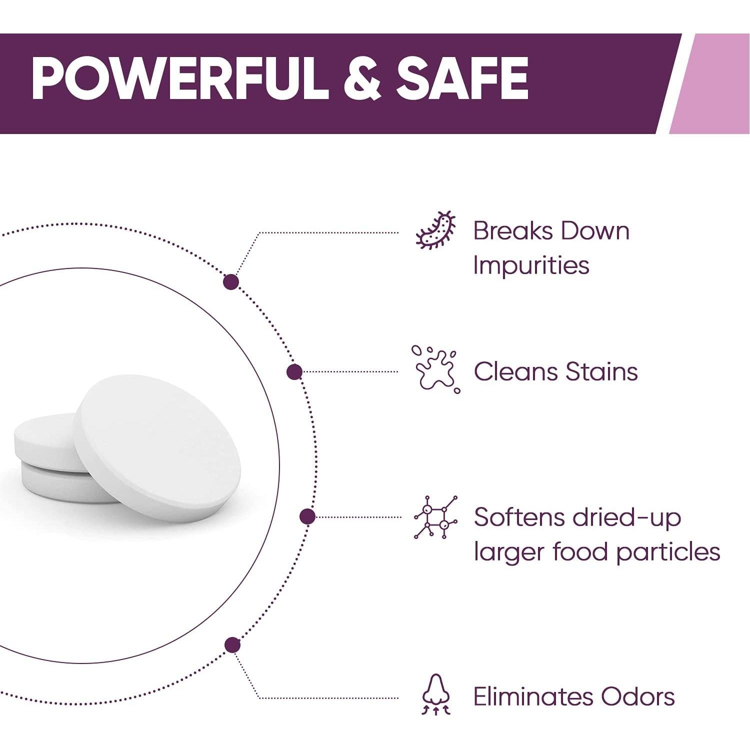 Set de Botellas de Bebé Rosa CleanHike + 30 Tabletas Limpiadoras