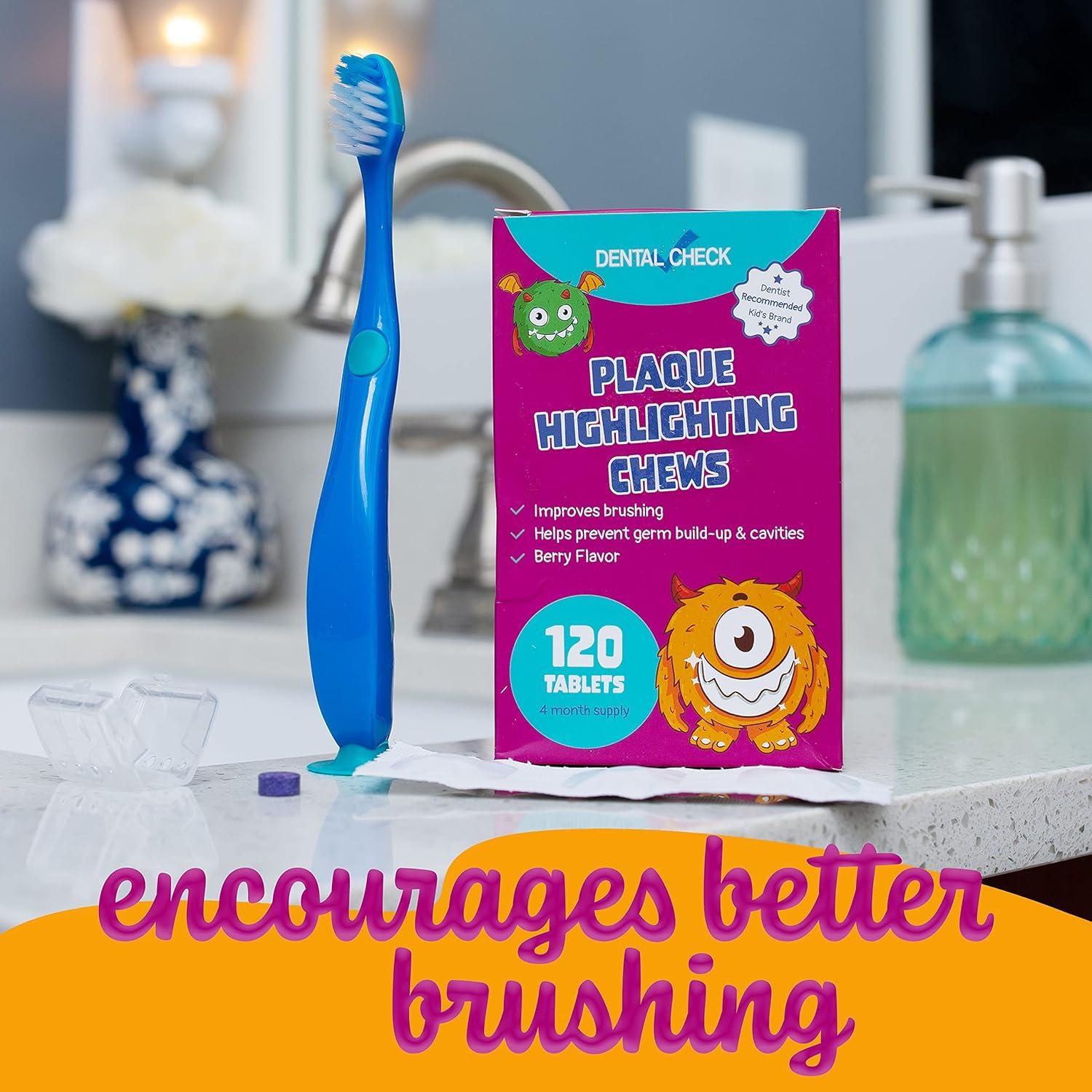 Tabletas Reveladoras de Placa Lingito - 120 Paquetes para Cuidado Oral