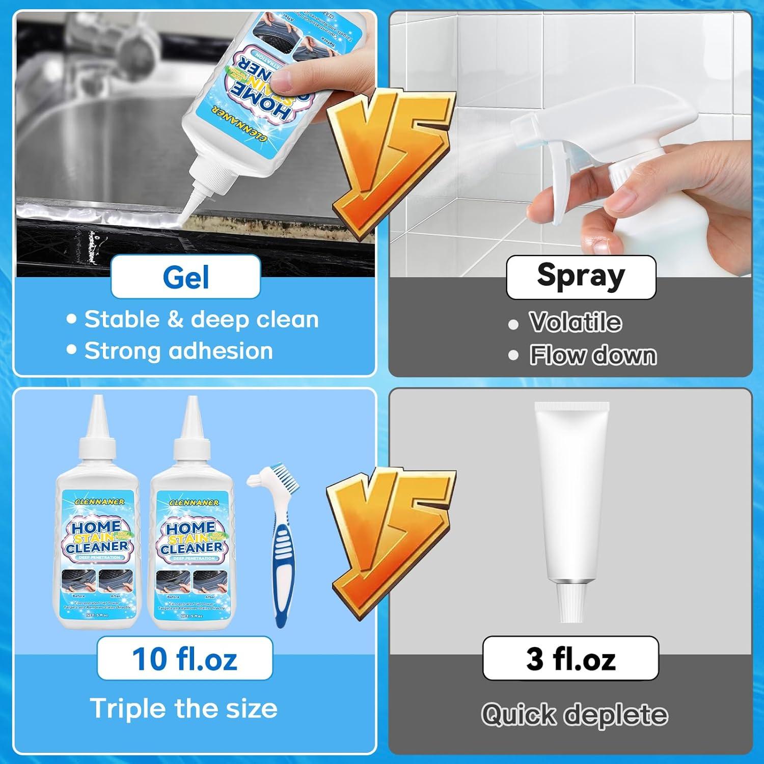 Gel de Limpieza Clennaner 2x150ml para Hogar y Cocina