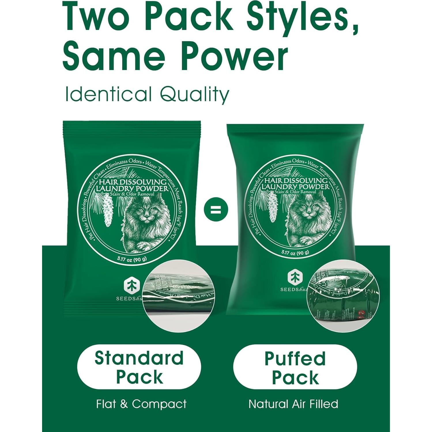 Removedor de Pelo de Mascota Seedshub 90g - 2 Paquetes