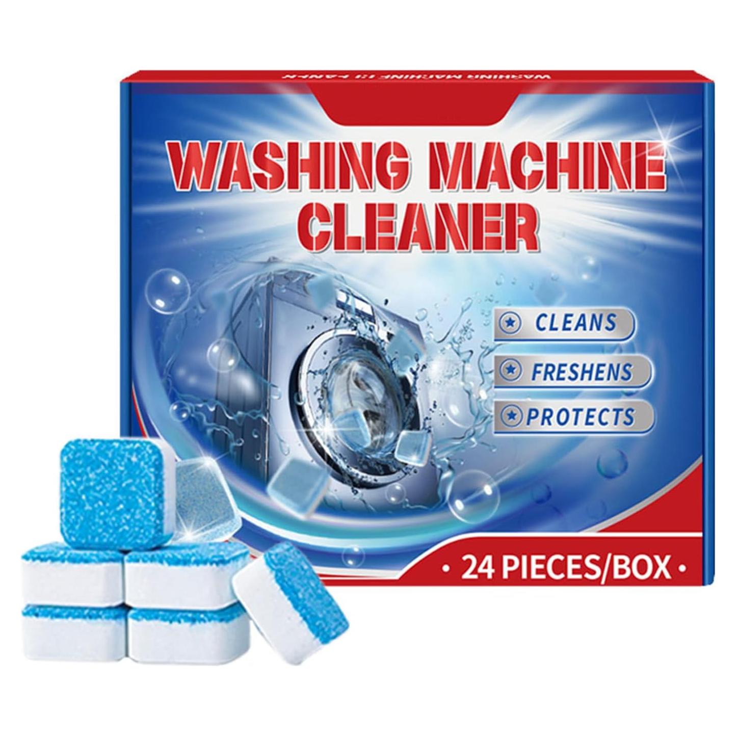 Tabletas Limpiadoras de Lavadora Deyuoau 24 Piezas 408g