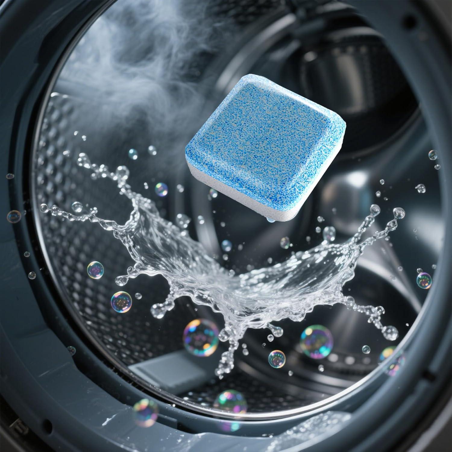 Tabletas Limpiadoras de Lavadora Deyuoau 24 Piezas 408g