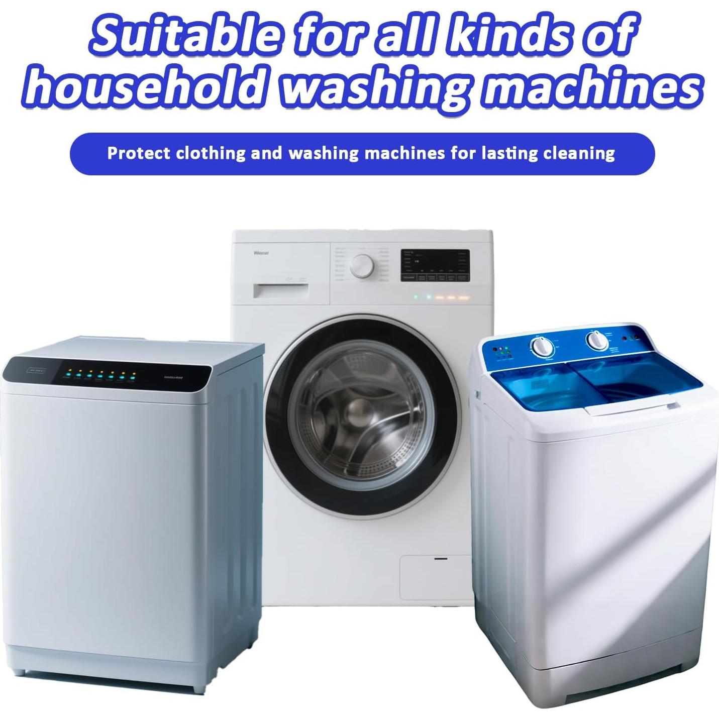 Tabletas Limpiadoras de Lavadora Deyuoau 24 Piezas 408g