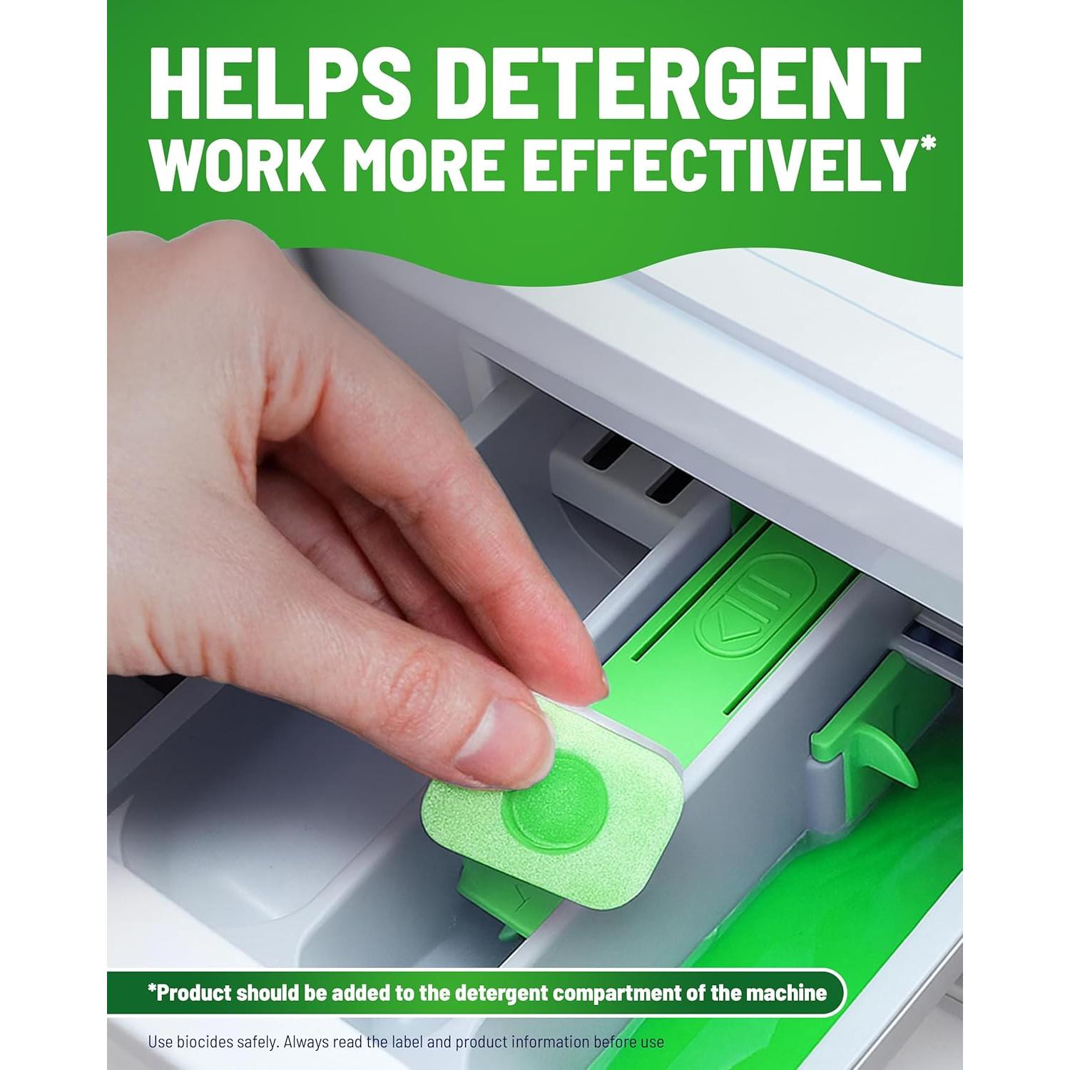 Limpiador de Lavadora Calgon Hygiene Plus 65 Tabletas Sin Fragancia