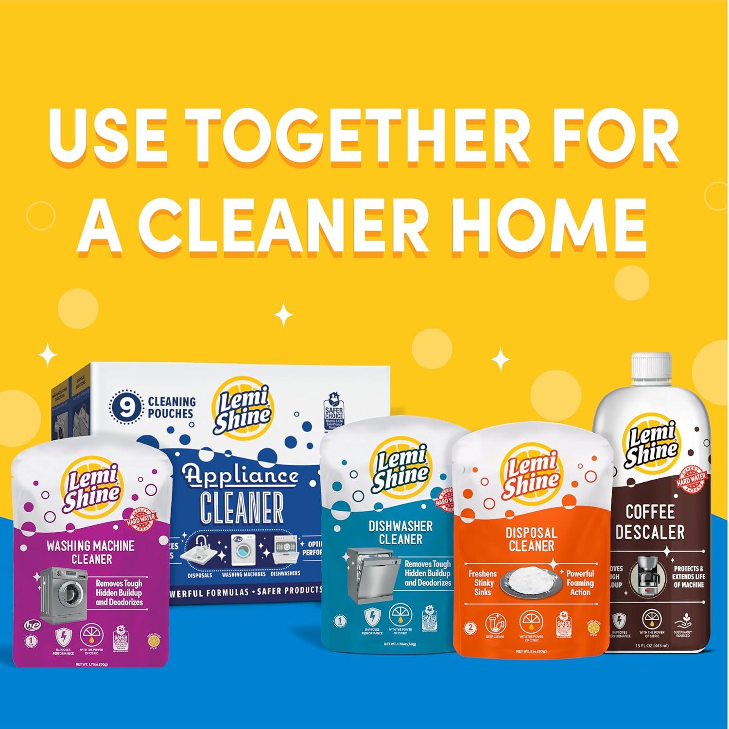 Limpiador de Electrodomésticos Lemi Shine 9 Paquetes 76.9g