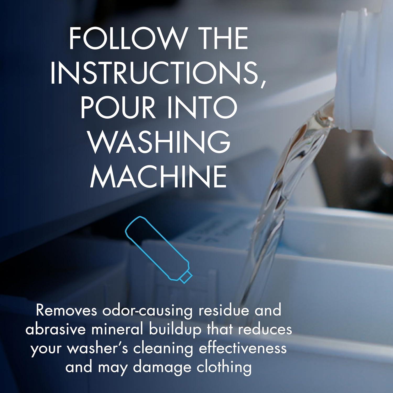 Limpiador de Lavadora Glisten 340g - Elimina Olores y Residuos