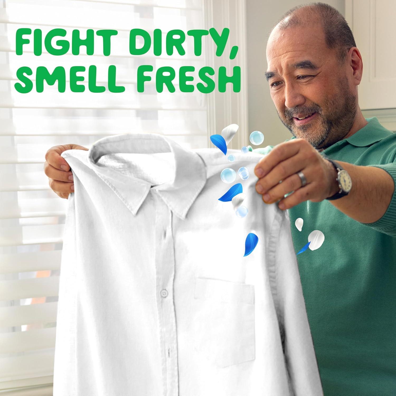 Detergente para Ropa Gain Flings Ultra OXI 76 Unidades Aroma Deleite de Cascada