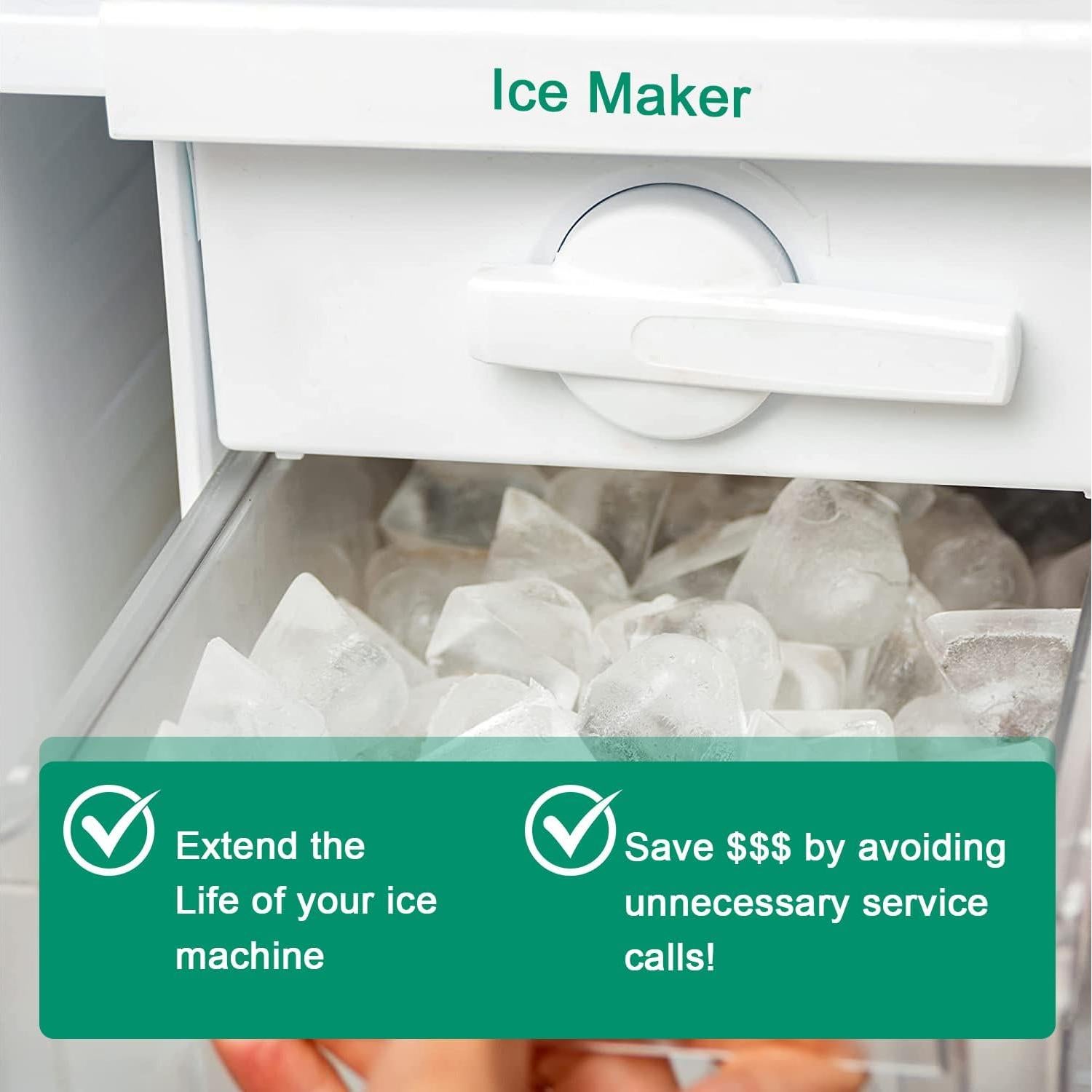 Limpiador Desincrustante NUNET para Máquina de Hielo 3x4oz