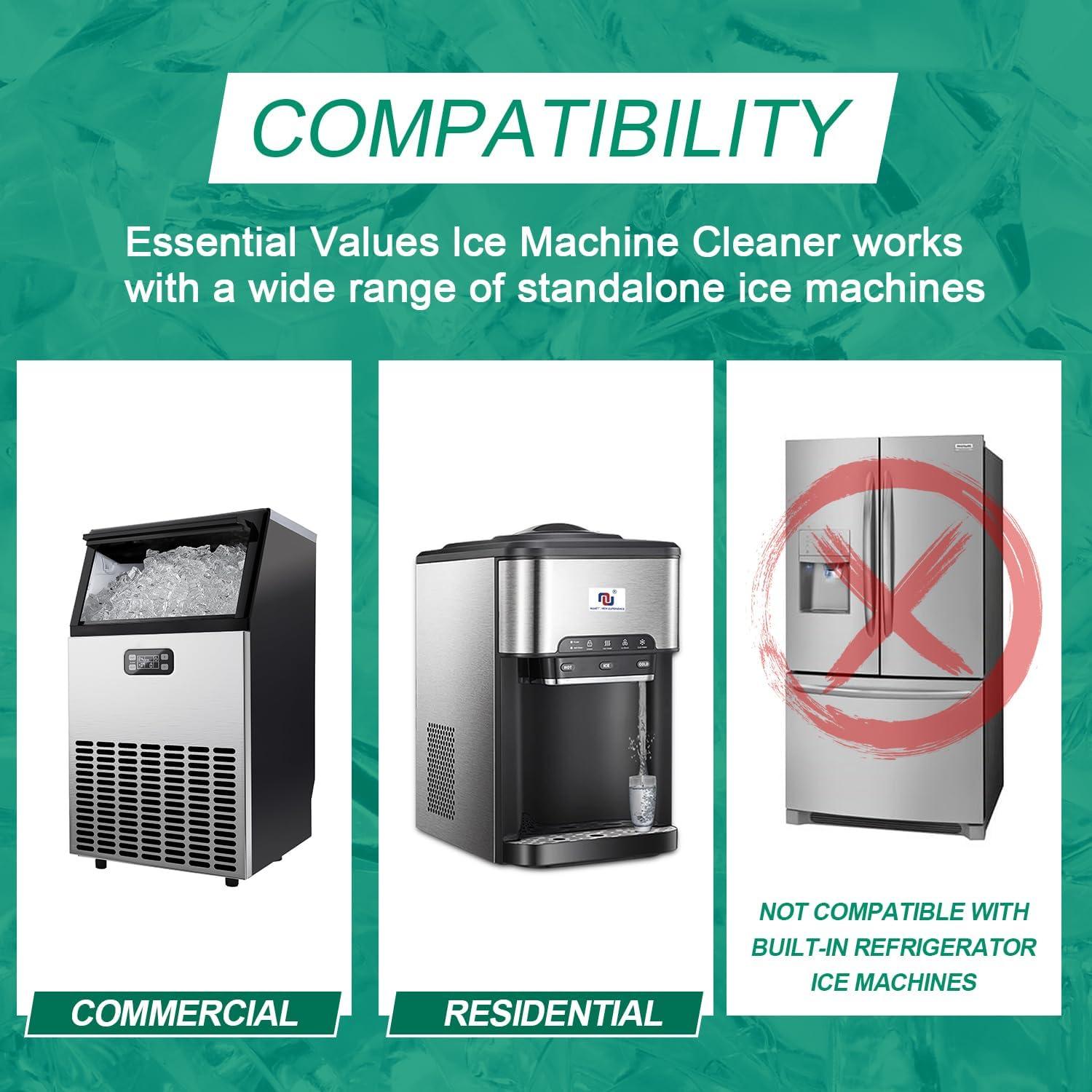 Limpiador Desincrustante NUNET para Máquina de Hielo 3x4oz