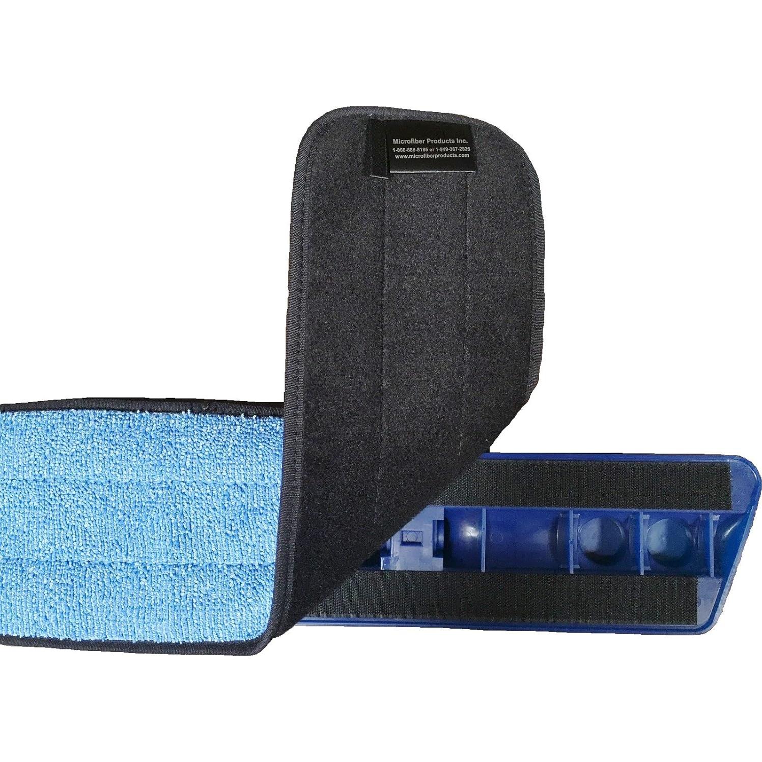 Mopas Húmedas de Microfibra Real Clean 18" (Paquete de 12)