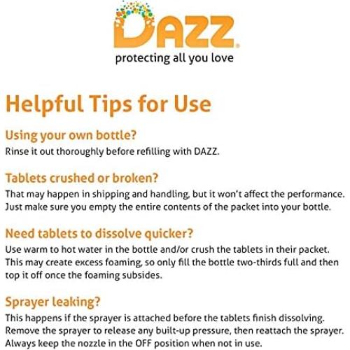 Paquete de Recarga DAZZ - 12 Tabletas Ecológicas Multiusos
