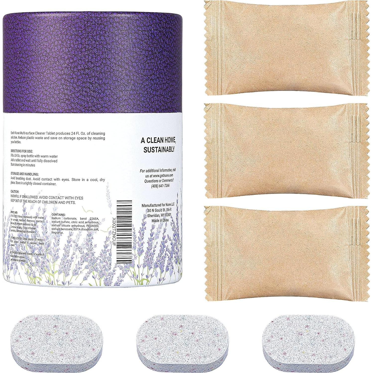 Recargas Limpiador Multiusos Nune - 6 Tabletas Lavanda 4.26L