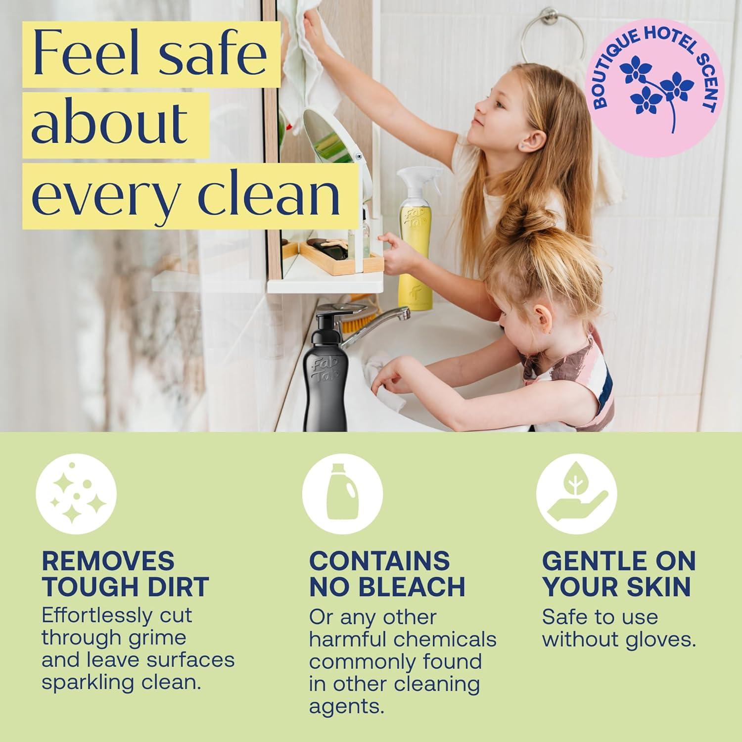 Recarga de Limpiador Multiusos FabTab - 4 Tabletas Ecológicas