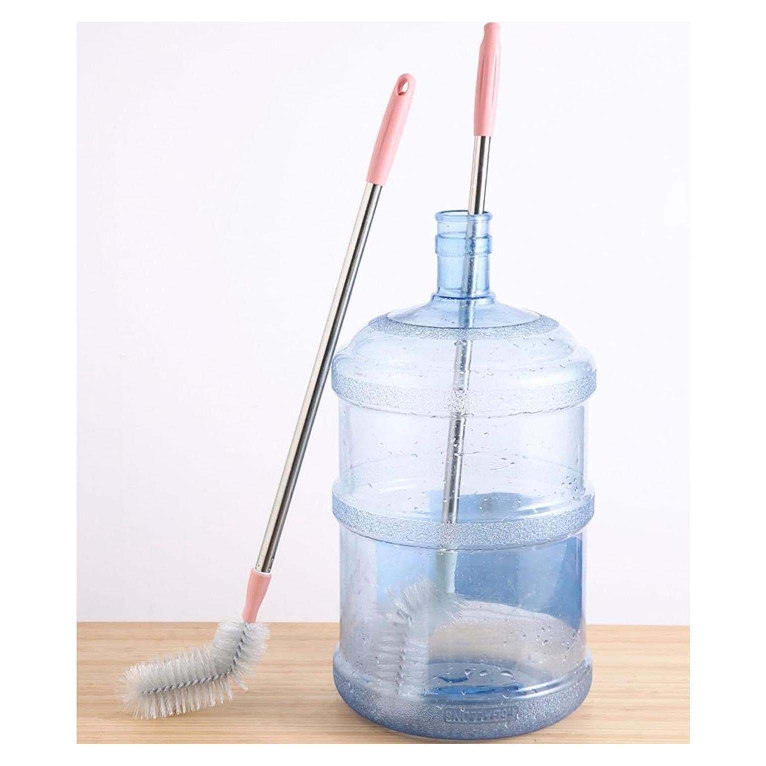 Cepillo de Botella Largo LuFOX 71 cm - 2 Piezas Rosa