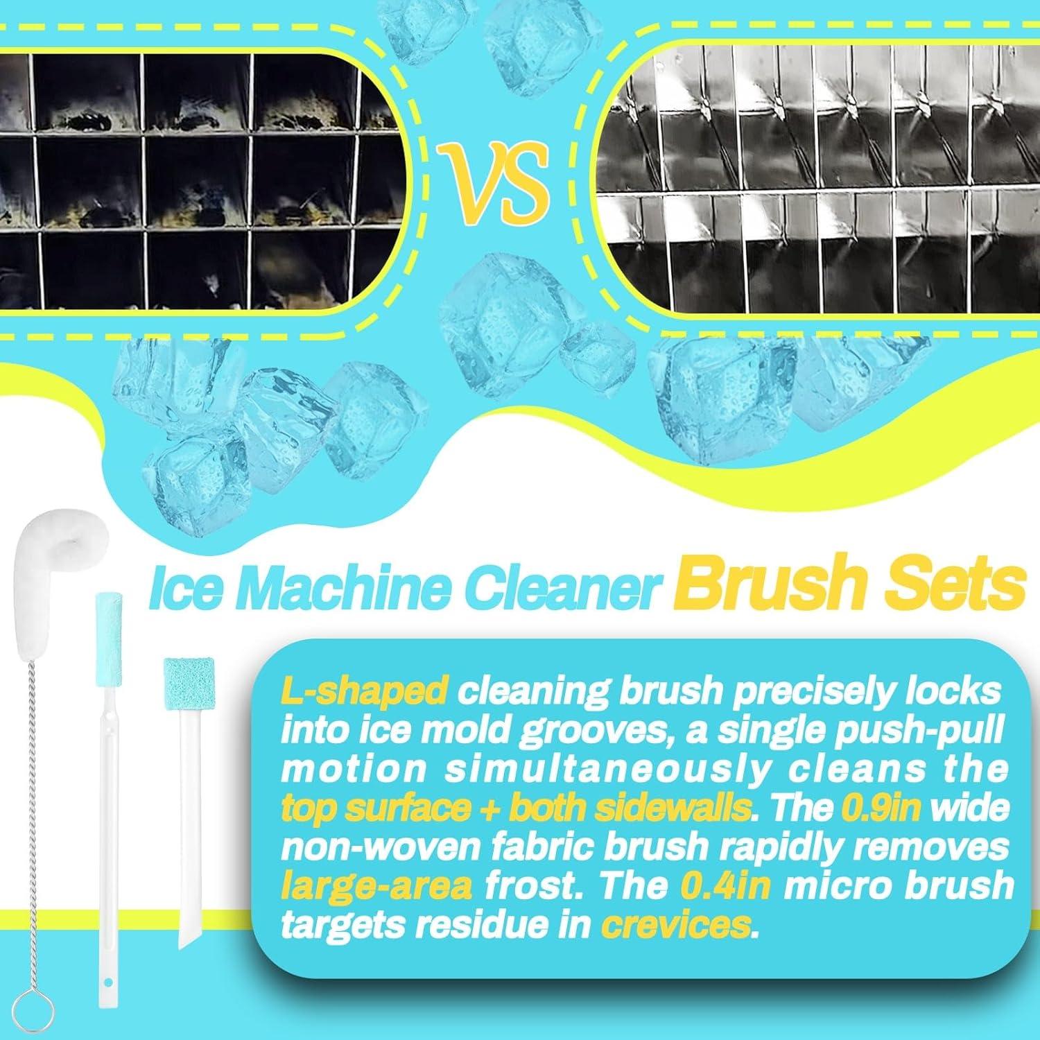 Conjunto de Cepillos Limpiadores Potanro 14 Piezas para Máquinas de Hielo