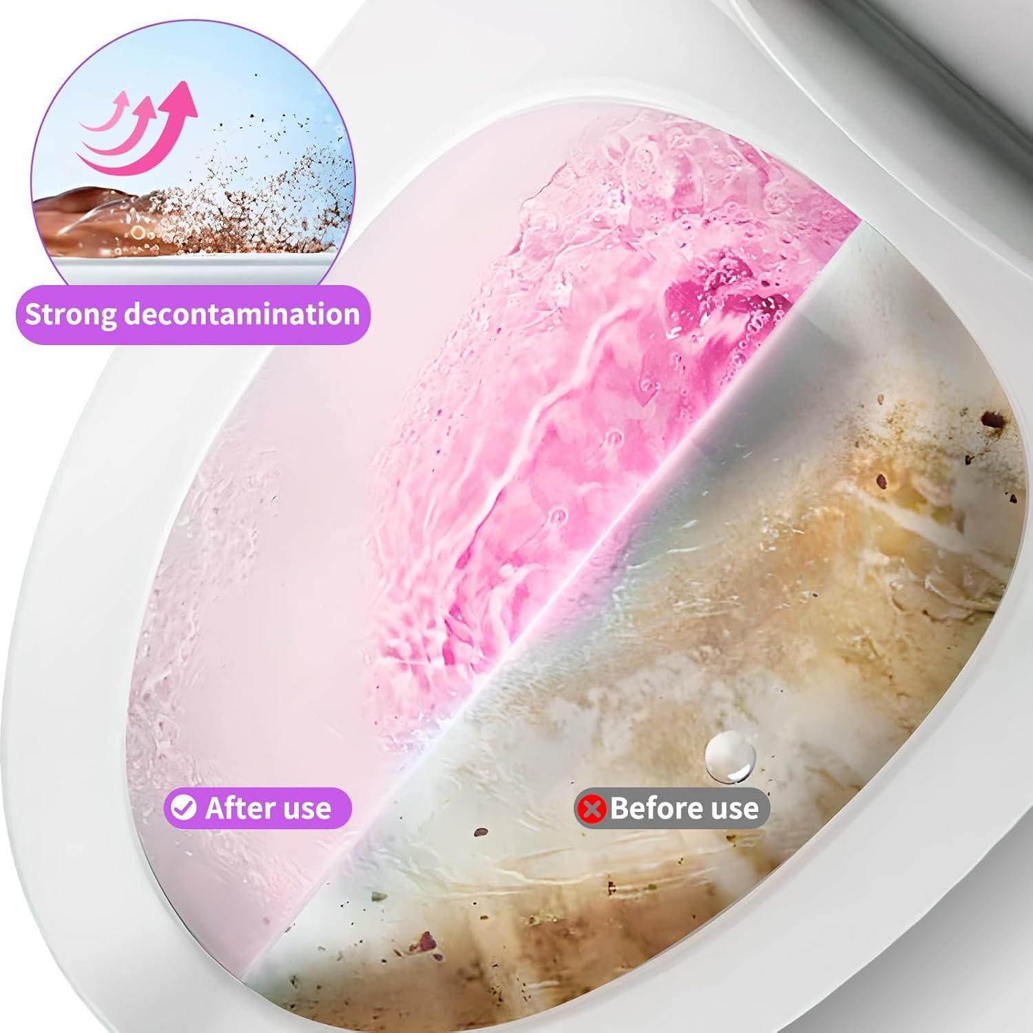 Limpiador de Inodoro Vokupoga Rosa 322g Fragancia Durazno