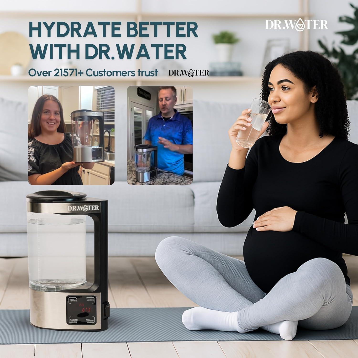 Jarra de Agua de Hidrógeno Dr.Water 2L - Libre de BPA