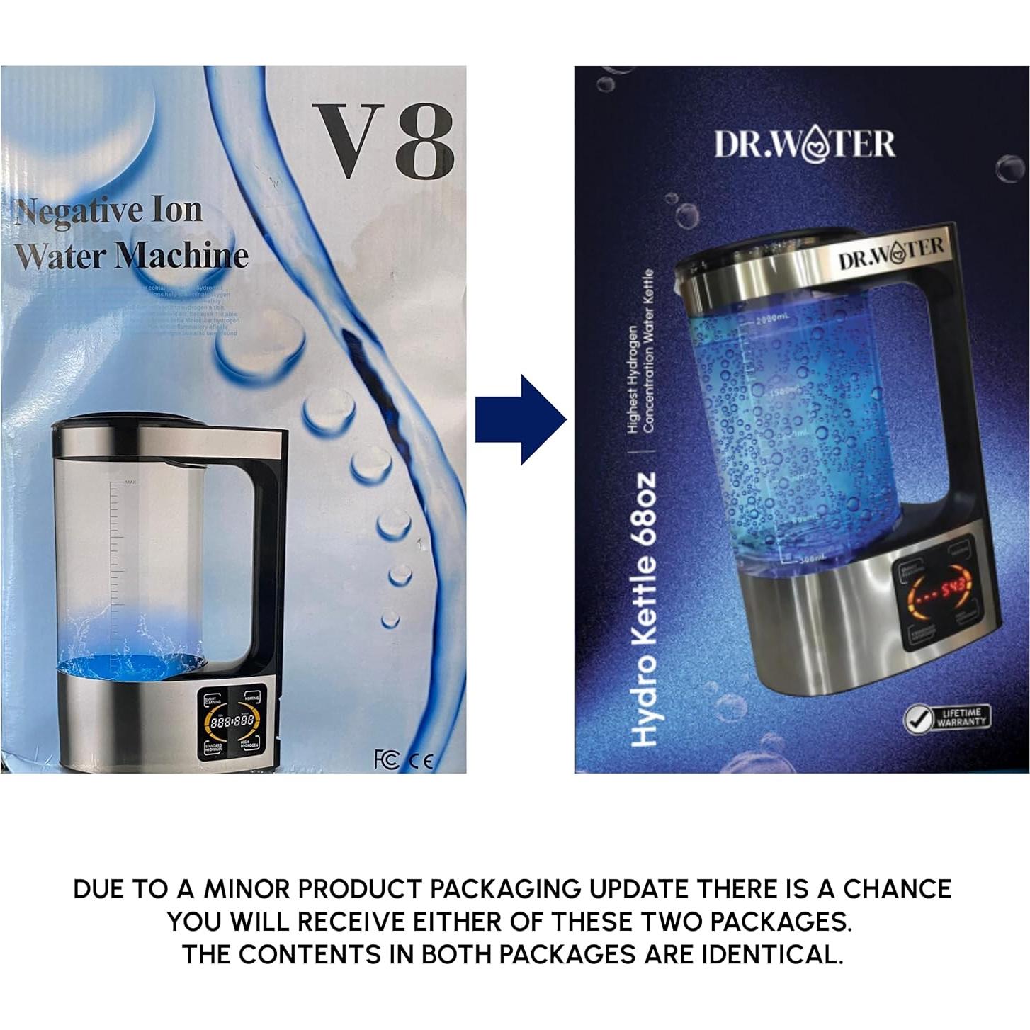 Jarra de Agua de Hidrógeno Dr.Water 2L - Libre de BPA