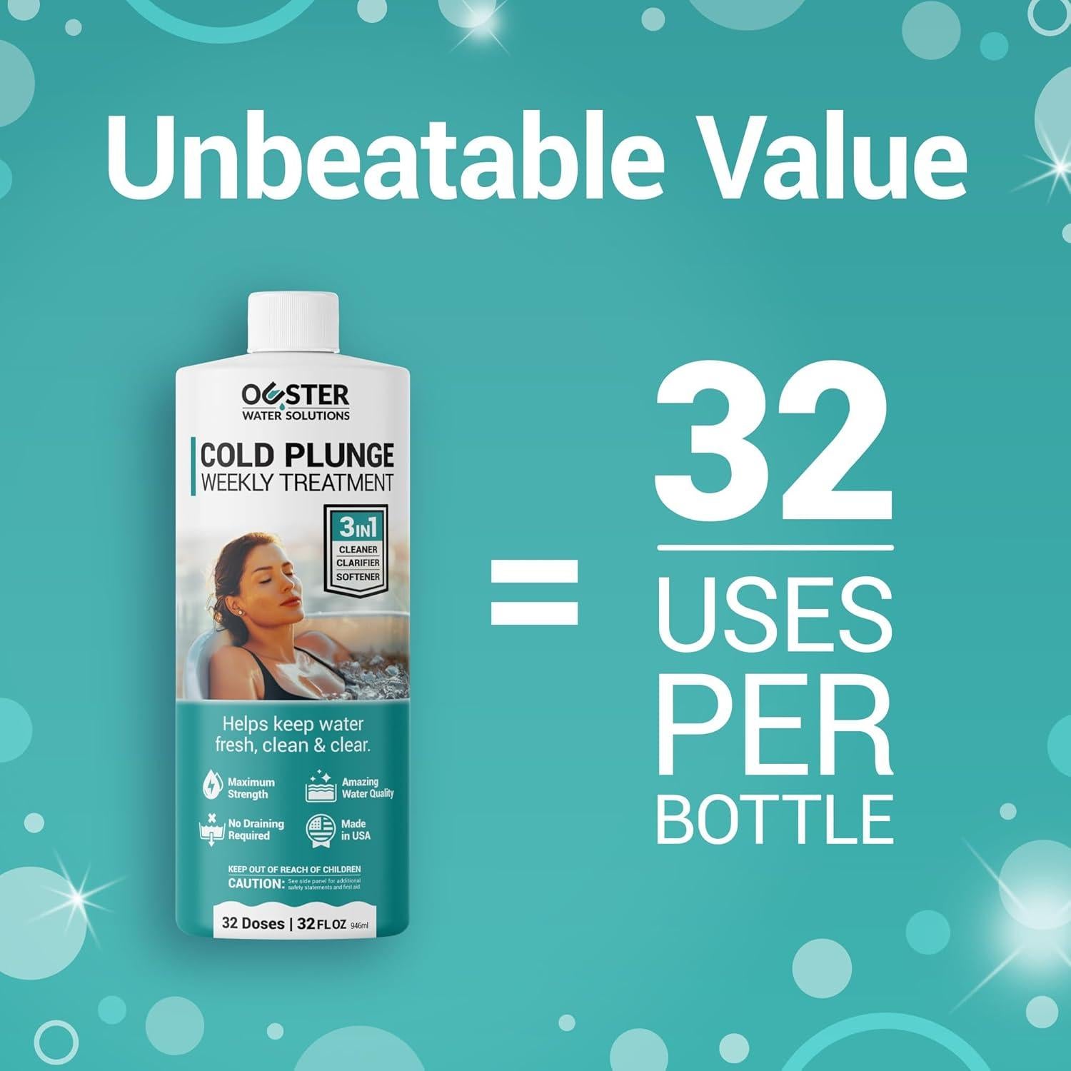 Tratamiento Semanal 3 en 1 Ouster para Baños Fríos 946ml