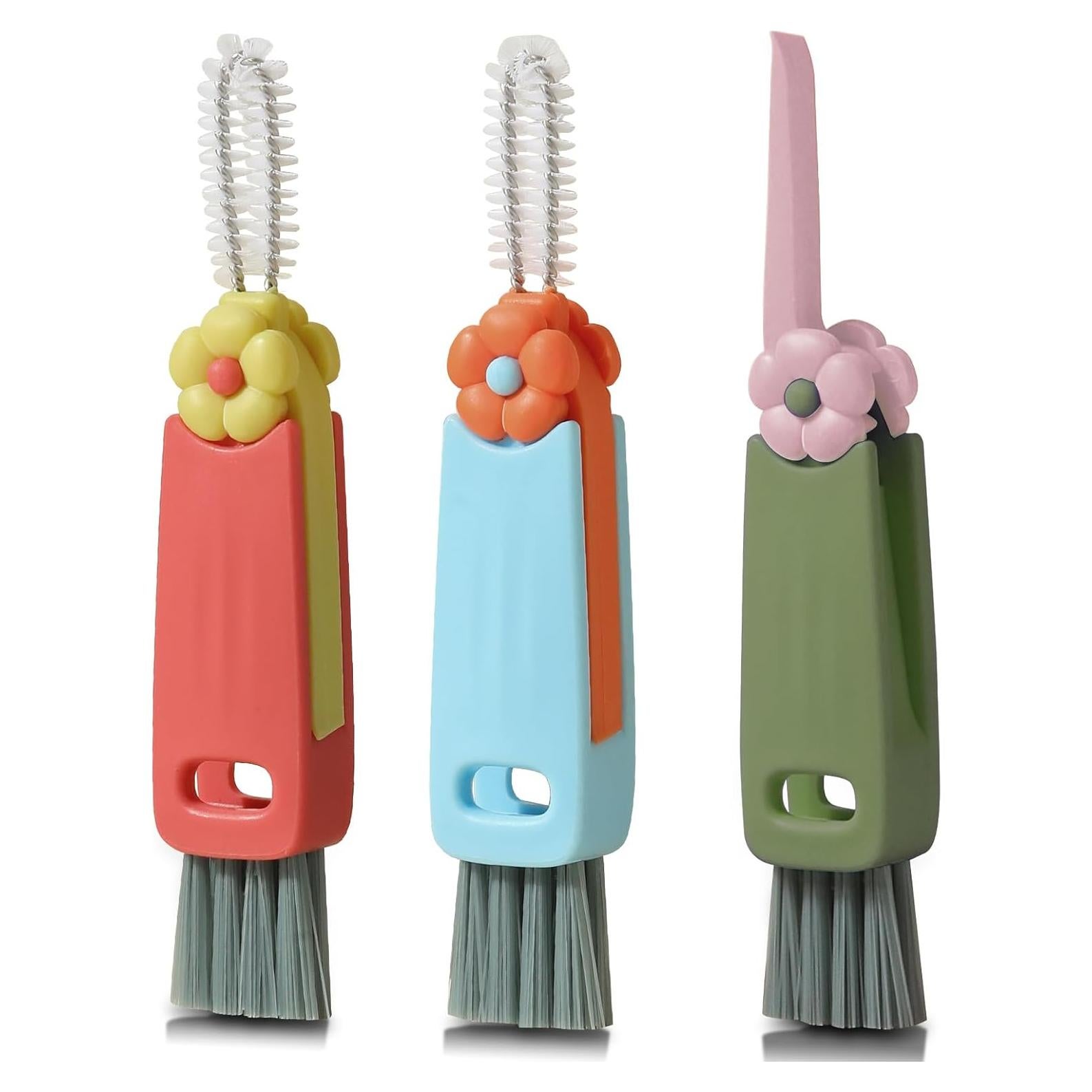 Juego de Cepillos de Limpieza 3 en 1 ieesspd - Tazas y Botellas