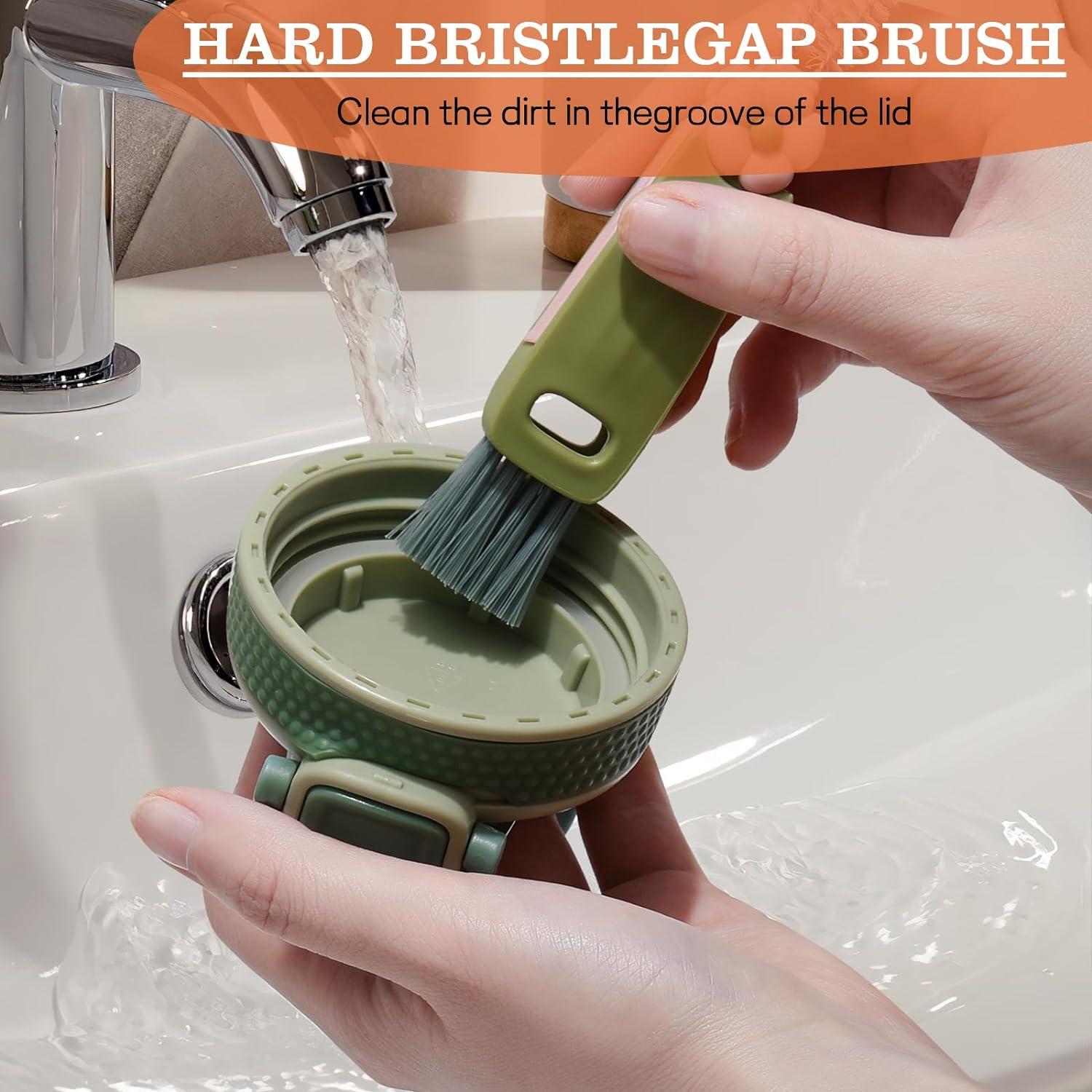 Juego de Cepillos de Limpieza 3 en 1 ieesspd - Tazas y Botellas