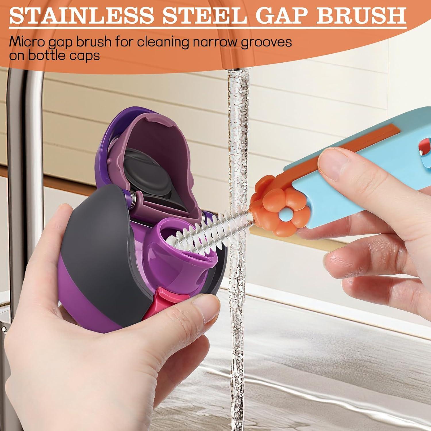 Juego de Cepillos de Limpieza 3 en 1 ieesspd - Tazas y Botellas