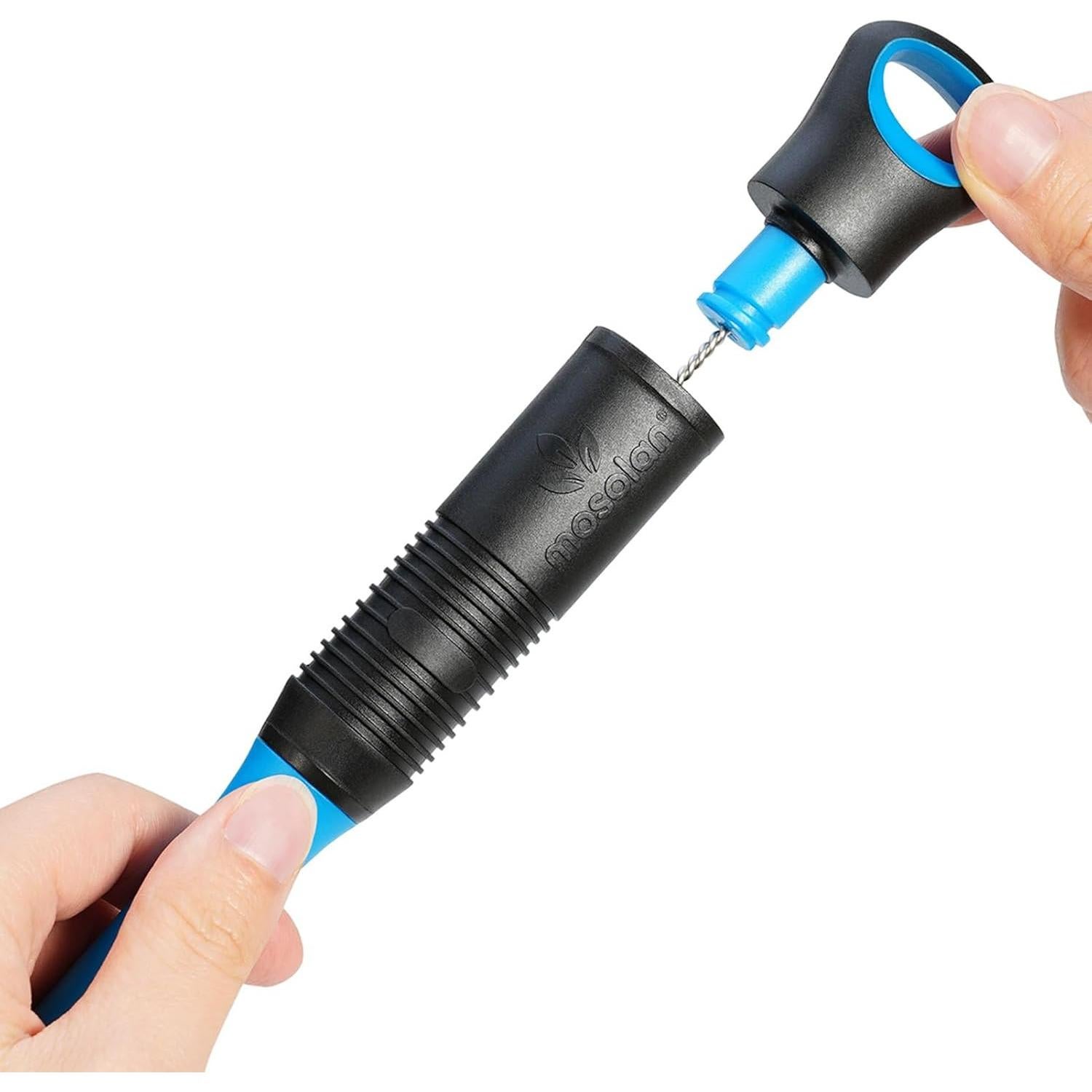 Limpiador de Botellas 2-en-1 MOSOLAN Azul Brisa