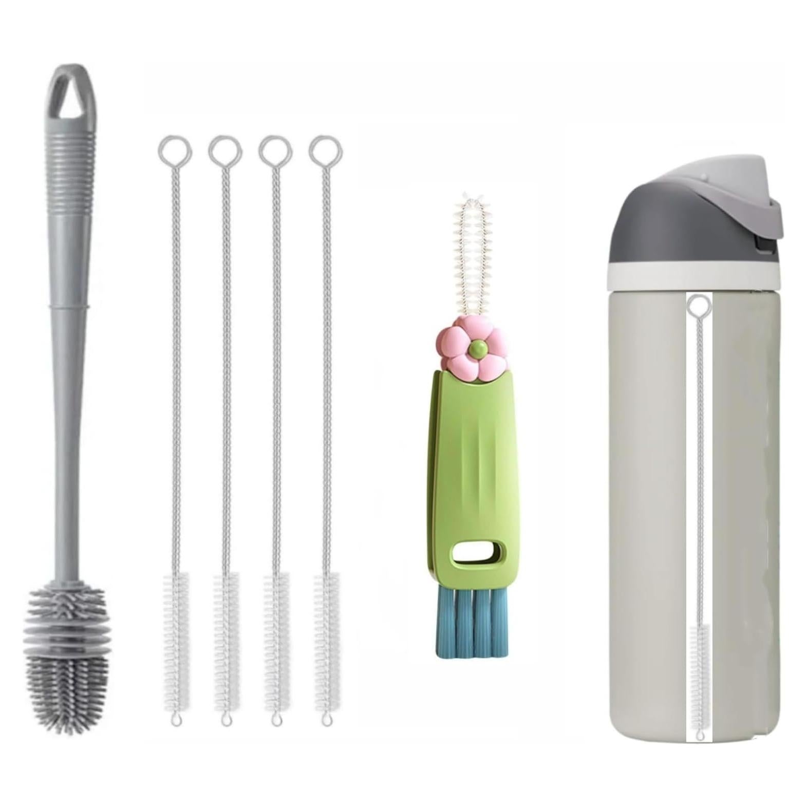 Cepillo Limpiador de Popotes GL-Auking para Botellas Owala 3 en 1