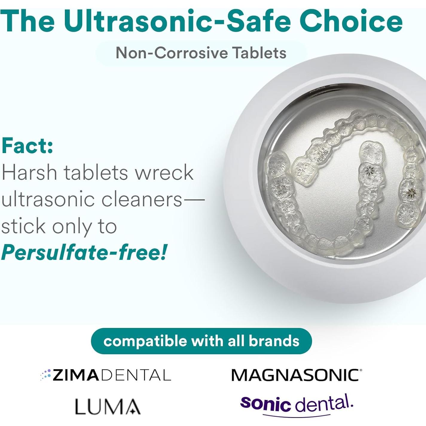 Tabletas Limpiadoras Weiss Naturals para Retenedores 120 Unidades