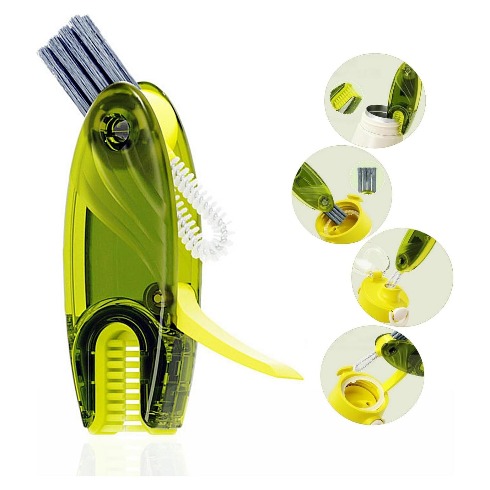 Cepillo de limpieza 4 en 1 CraftinAround para tapa de taza