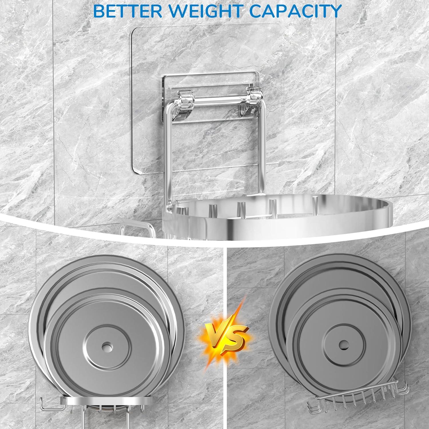 Soporte para Jabón de 3 Niveles MASADI Acero Inoxidable Plata