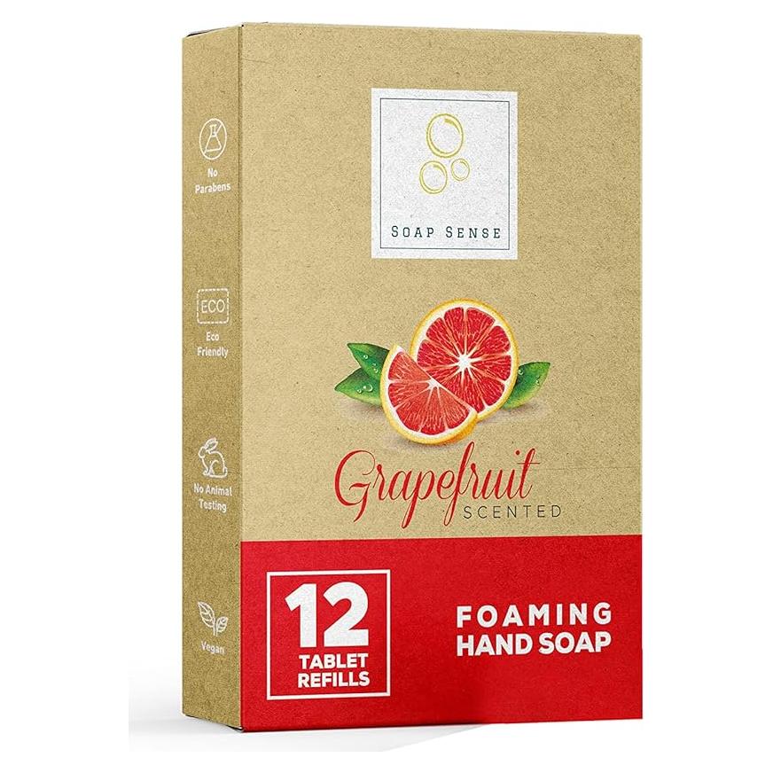 Tabletas de Jabón Espumoso Soap Sense 12x 240 ml Pomelo
