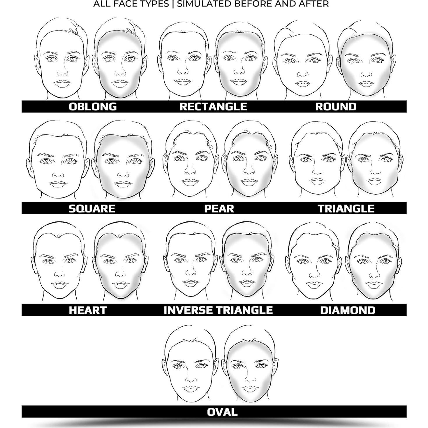 Gafas de bronceado California Contour UV400 para cara